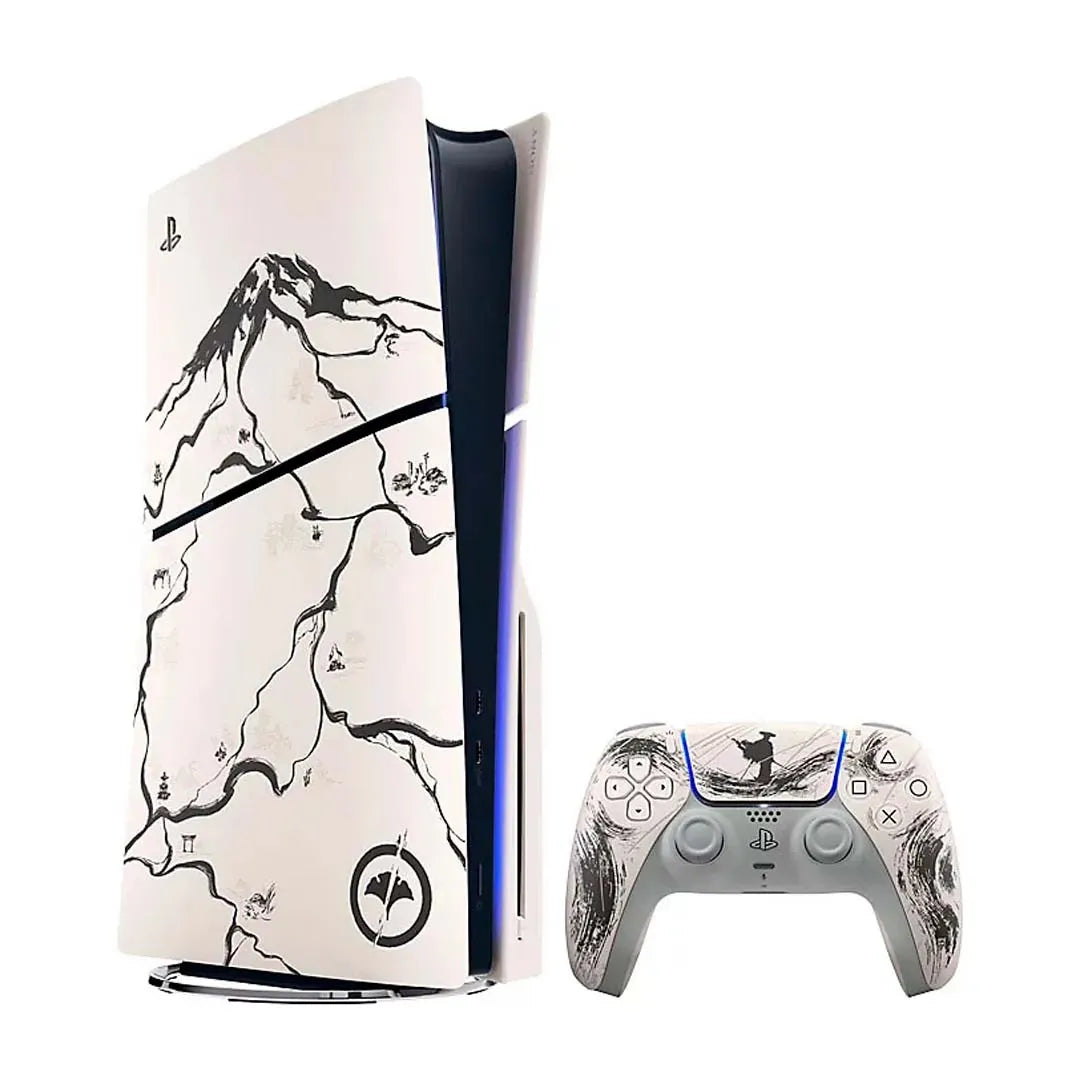 Consola Sony PlayStation 5 Slim Ghost de Yotei Edición Limitada con Disco y 1 TB