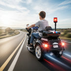 Moto Eléctrica Montable Policia 12v Doble Motor Con Luces Led