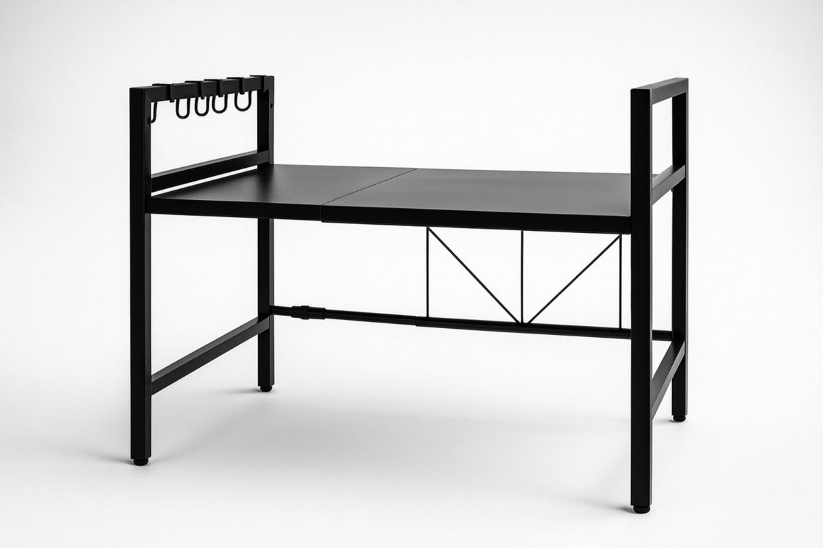 Estante Microondas Extensible Organizador Metalico Cocina