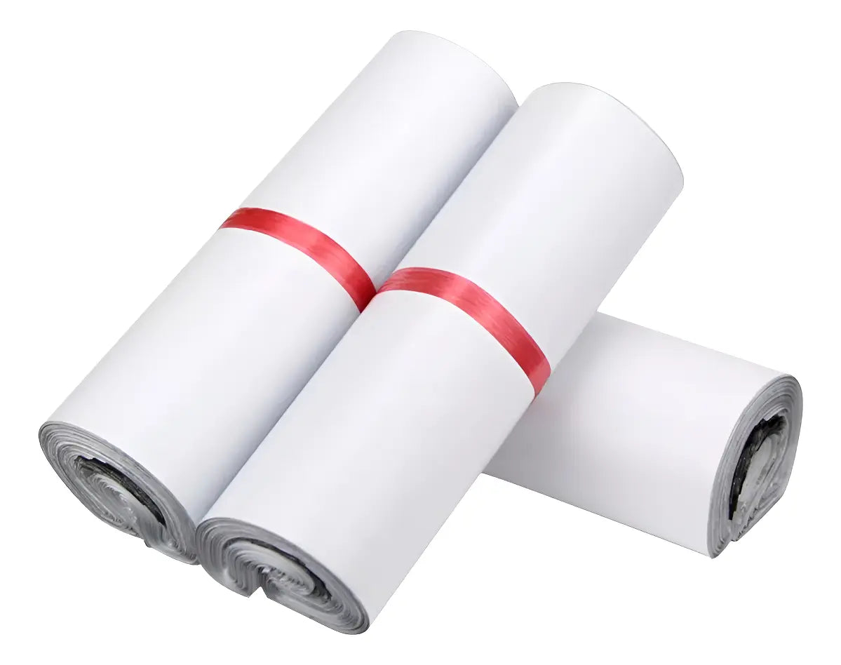 Pack 100 Bolsas Courier Embalaje Rosada Autoadhesivo 17x30cm