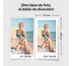 Camara Instantanea Kodak Mini Shot 2 C210R Blanca – Impresora Bluetooth 2 en 1 + 8 Fotos