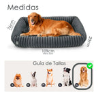 Cama Para Perro Lavable Antideslizante Y Tela 109X76CM