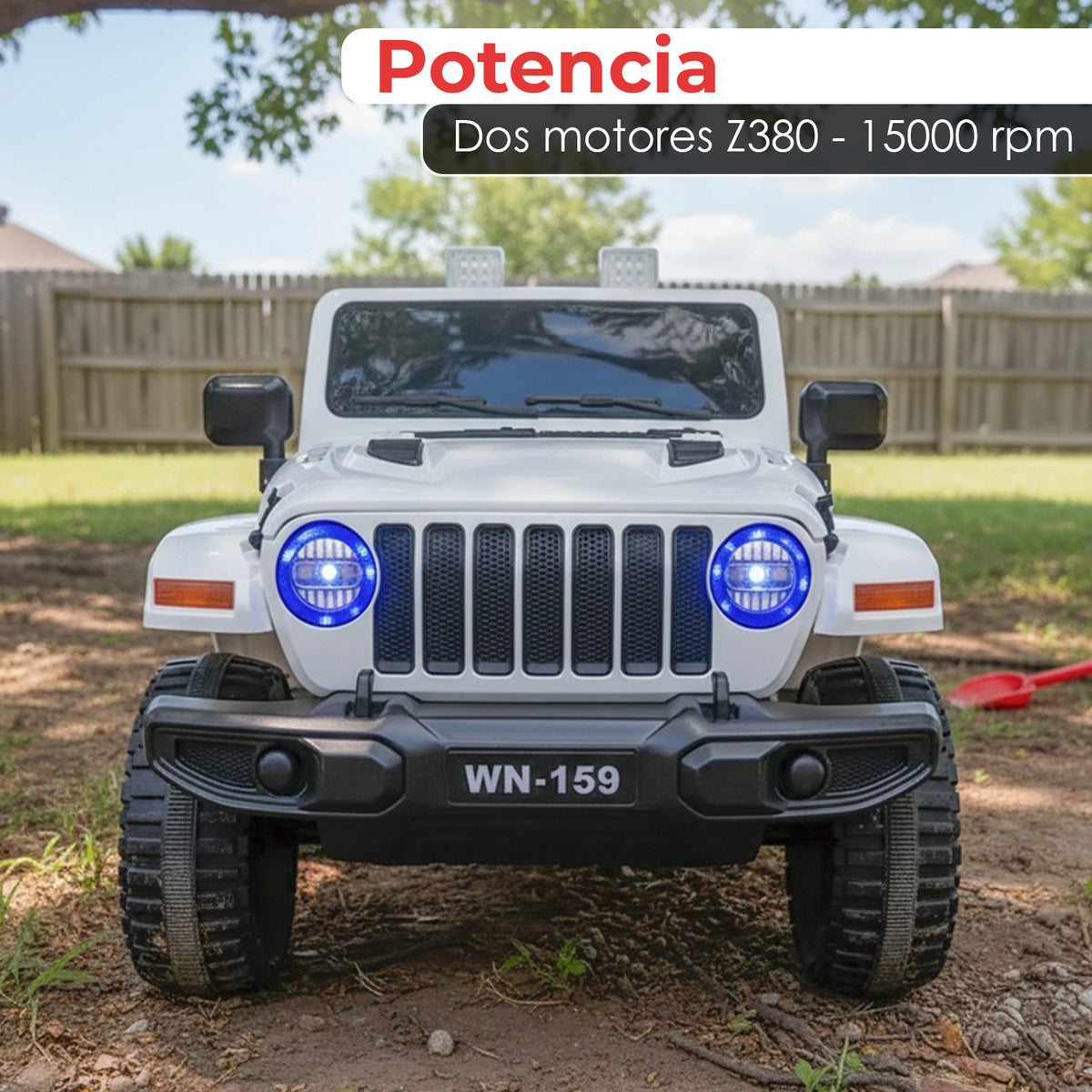 Auto Electrico Jeep Montable 4x4 Bateria Alta Duracion 12v