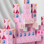 Bloques Magnéticos Cubos Grandes Tipo Minecraft Castillo 128 Piezas