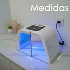 Lampara Cabina Fototerapia Facial De 7 Colores Con Lentes Y Con 287 Leds