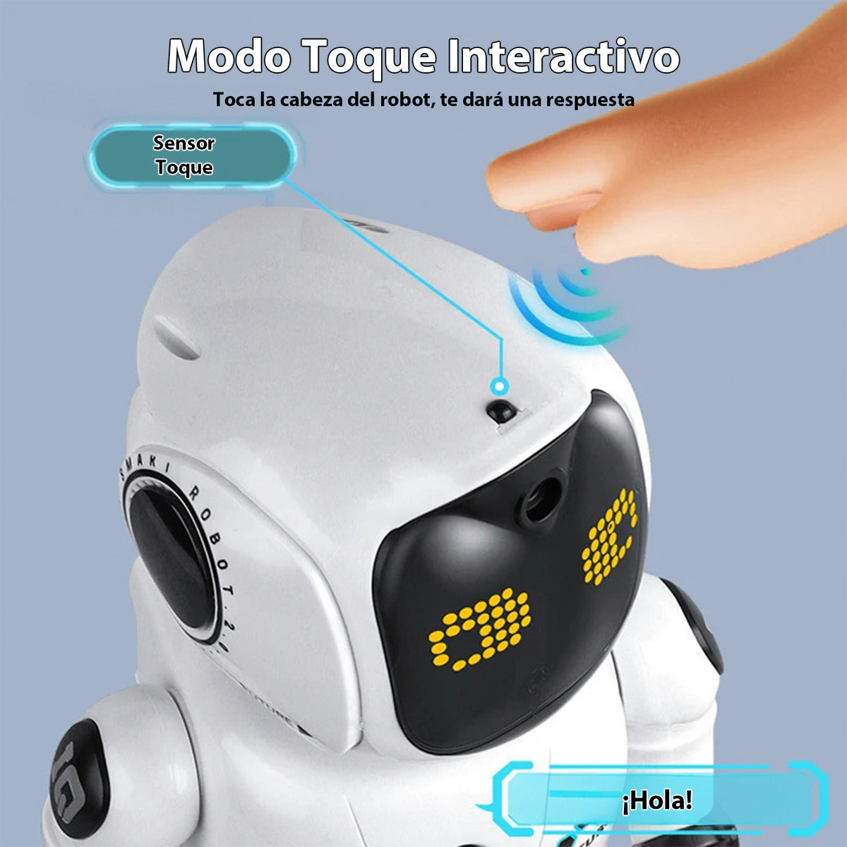 Robot Niños Inteligente Interactivo Control Aprendes Ingles