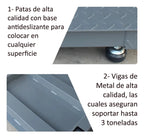 Balanza Plataforma Pesa Digital Industrial 3 Toneladas 1 Metro De Ancho x 1 metro De Largo