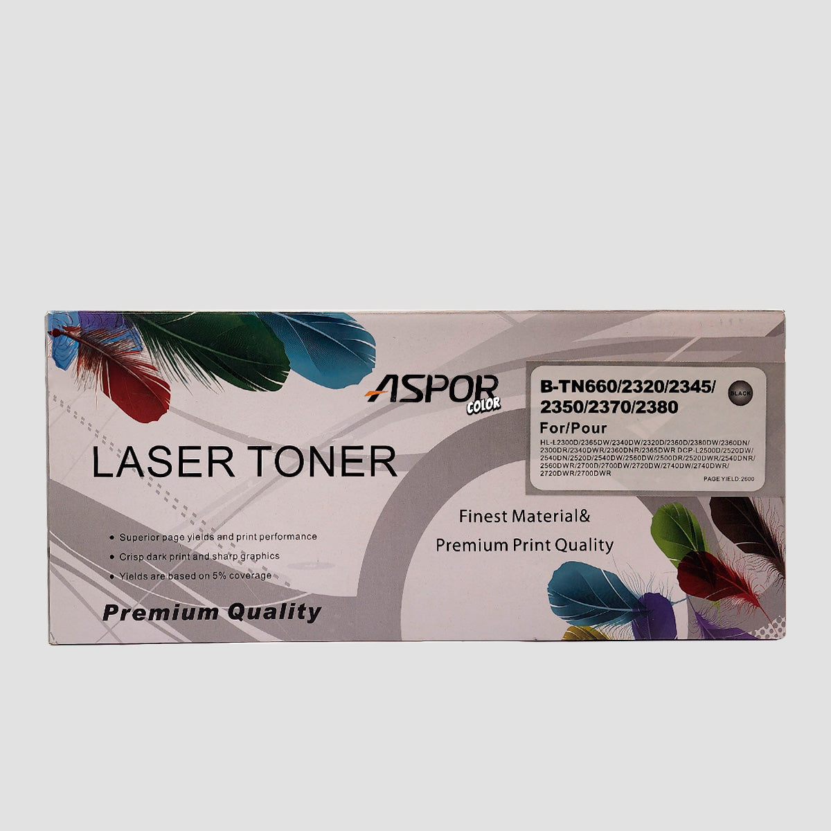 Toner  Alternativo Compatible Con Brother Tn2370 Tn660/2345/2350