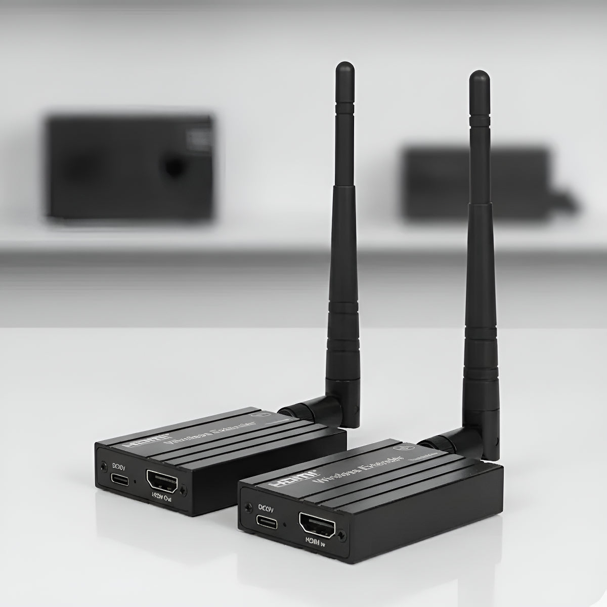 Transmisor Y Receptor Hdmi Inalambrico 150mts Full Hd Antena