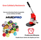 Maquina Prensa De Chapitas Con Matriz De 58mm Con 100 Chapitas