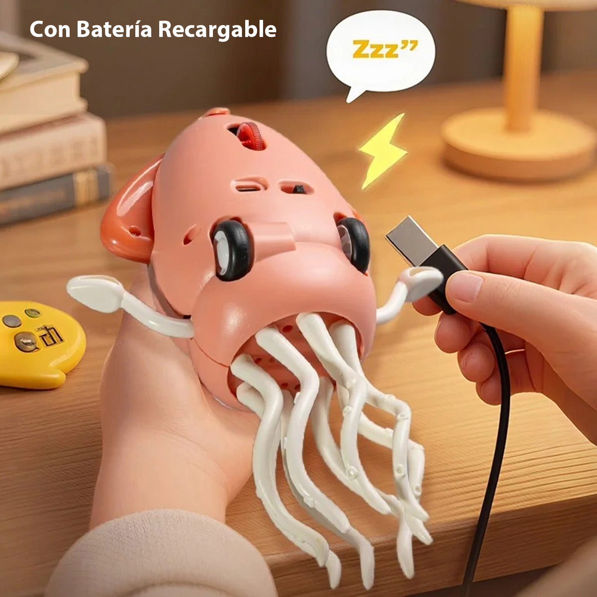 Pulpo Bailarín Interactivo Niños Luces Musica Gestos Usb
