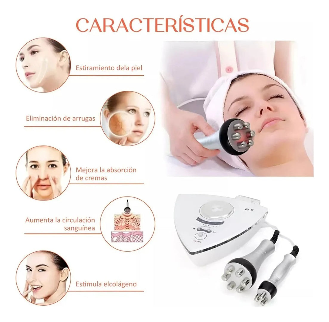 Maquina Radiofrecuencia Facial Corporal De Belleza 5 Niveles 2 En 1