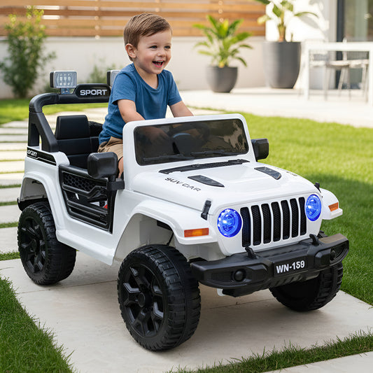 Auto Electrico Jeep Montable 4x4 Bateria Alta Duracion 12v