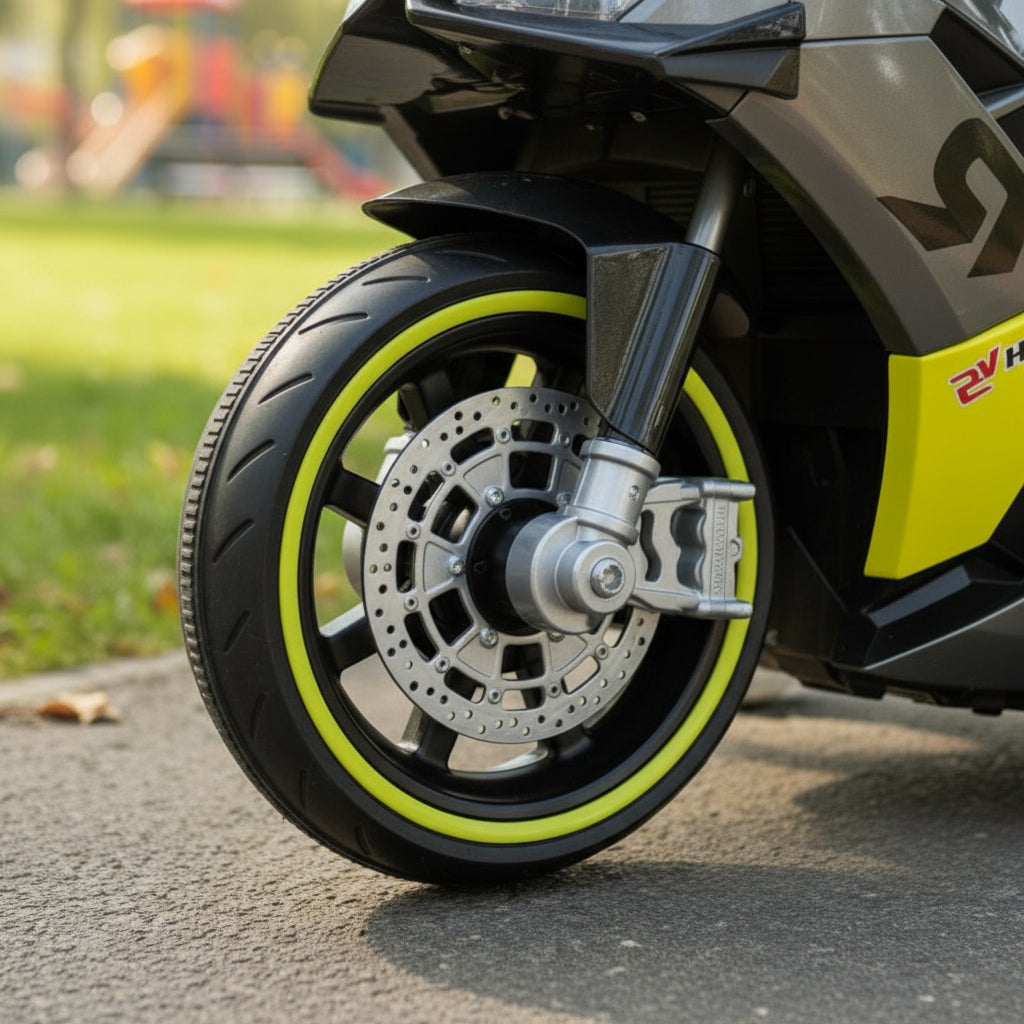 Moto Eléctrica Montable Niños R1 Grande Bateria Alta Duracion