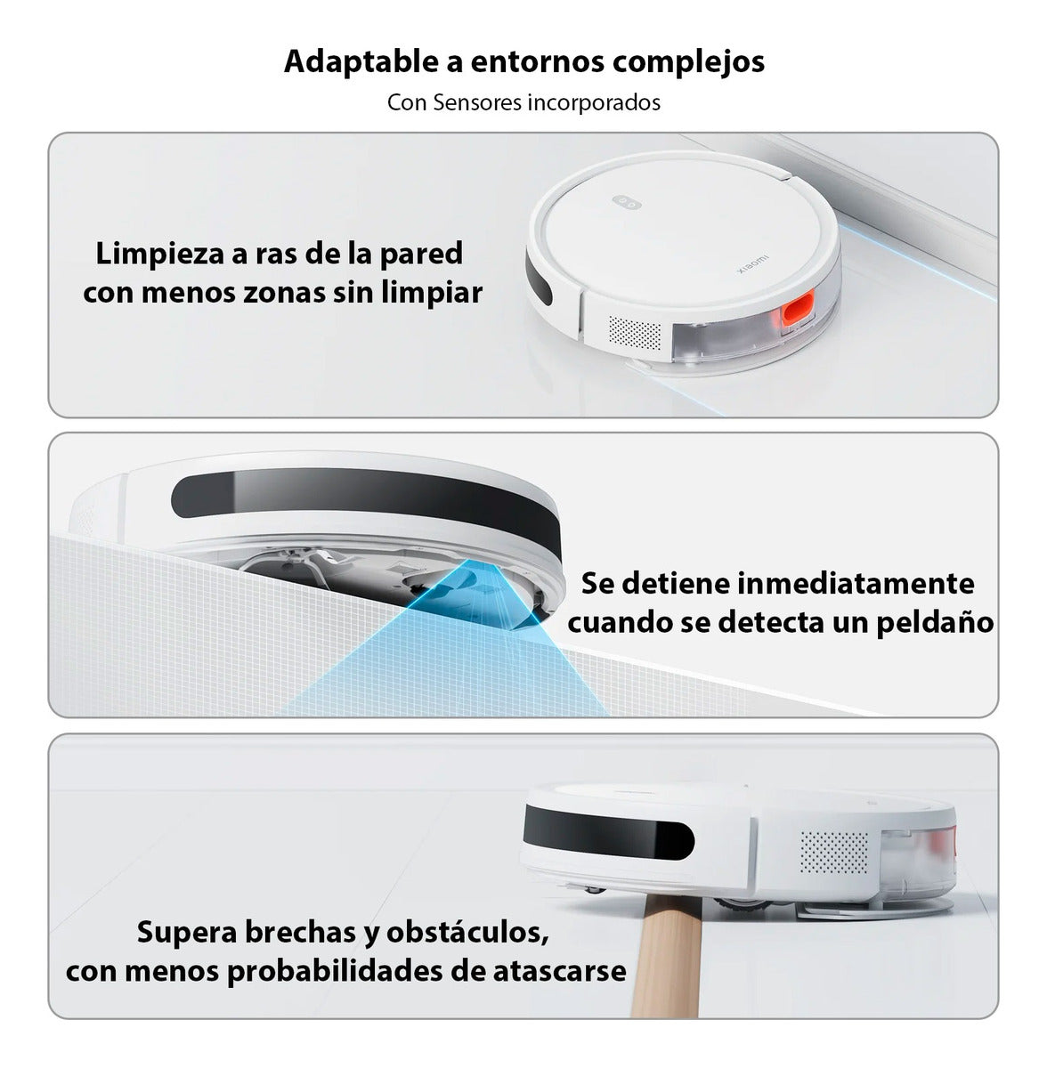 Aspiradora Xiaomi Robot Vacuum E10 Eu 2600mah Blanco