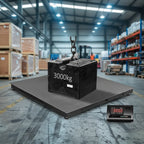 Balanza Plataforma Pesa Digital Industrial 3 Toneladas 1 Metro De Ancho x 1 metro De Largo