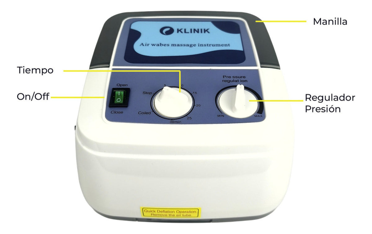 Masajeador De Cuerpo Completo Electrico 6 Camaras Masajes