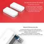 Cargador Portatil Xiaomi Redmi 18w 20.000mah Carga Rapida Negro