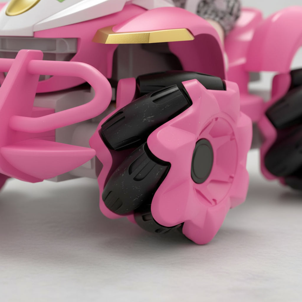 Auto Control Remoto Cuatrimoto Niña Princesa Drift 22 Cm Rosa