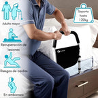 Barra De Apoyo Para Cama Reforzada Con Bolsa Organizadora