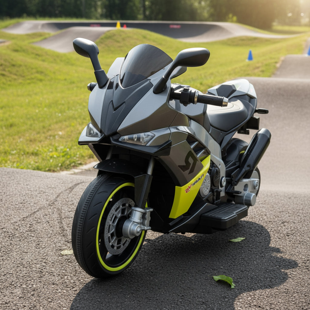 Moto Eléctrica Montable Niños R1 Grande Bateria Alta Duracion