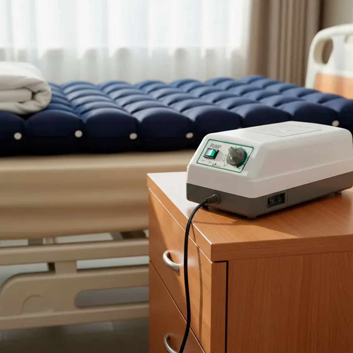 Compresor Para Colchón Klinik Silencioso 135kg Con Gancho