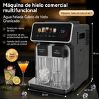 Maquina Fabricadora De Hielo Y Granizado 3 en 1 Pantalla Tactil