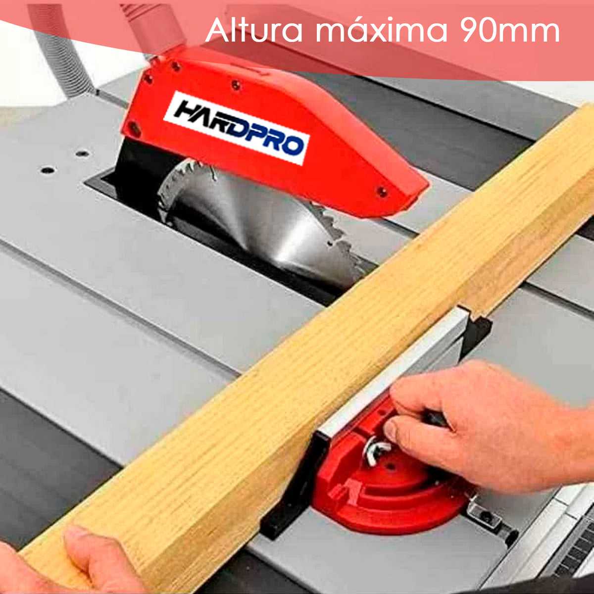 Sierra De Banco Vertical Mesa Herramienta De 2400w 4500rpm Con Disco 254mm