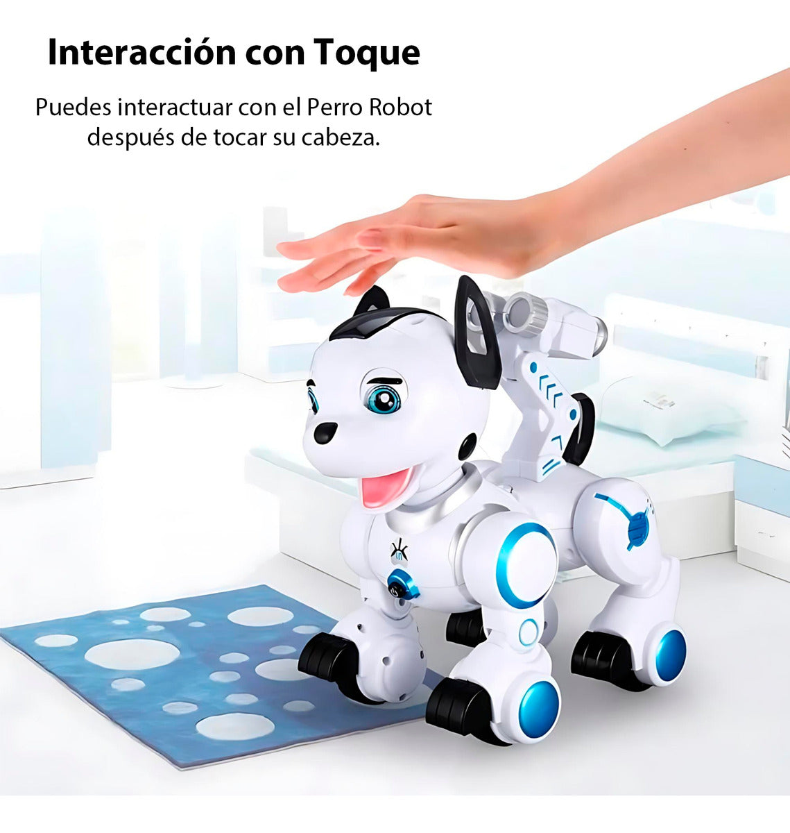 Perro Robot Inteligente Interactivo Juguete Niños Gestos