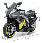 Moto Eléctrica Montable Niños R1 Grande Bateria Alta Duracion