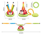 Juguete Didactico 3 en 1 Chinita Musica Salto Ejercicios Niños