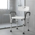 Silla De Baño Ducha Con Apoya Brazos Antideslizante Portatil Livelia