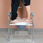 Silla De Baño Inodoro Ducha Portatil Klinik Adulto Mayor