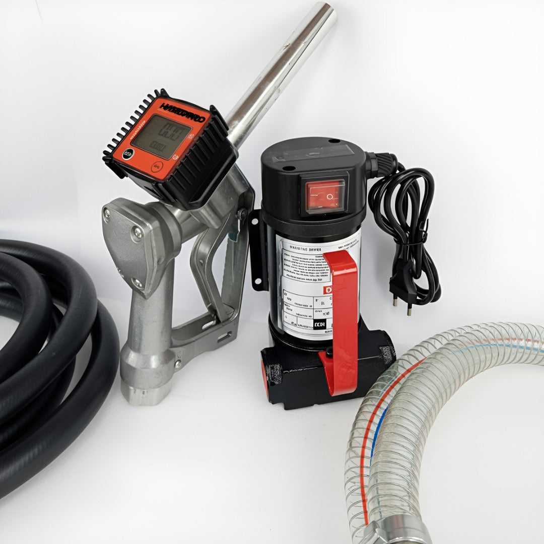 Kit Bomba Trasvasije Diesel Pistola Pantalla Bencina 220v