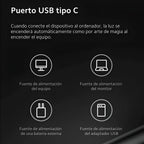 Xiaomi Mi Computer Monitor Light Bar Lámpara Led Lectura Negro