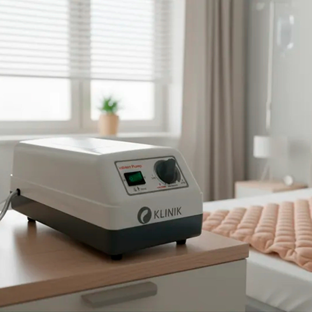 Compresor Para Colchón Klinik Silencioso 135kg Con Gancho