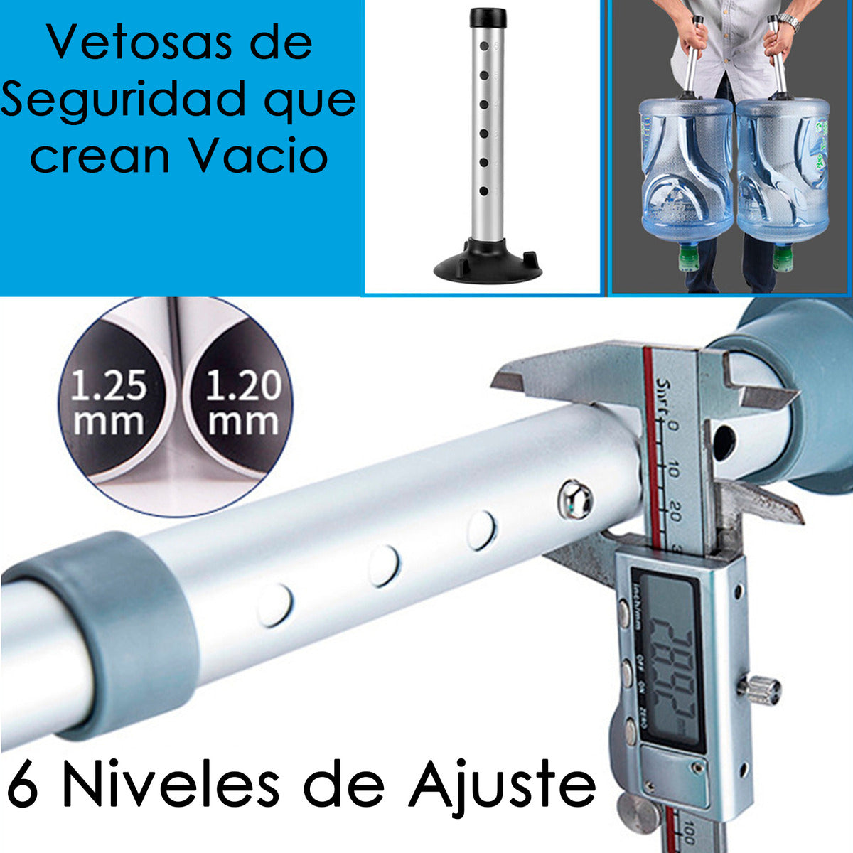 Silla Asiento De Ducha Adulto Seguridad Total Antideslizante 150kg