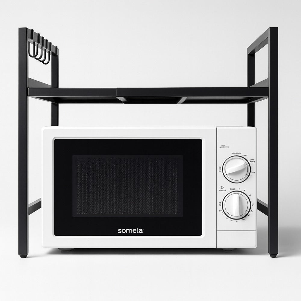 Estante Microondas Extensible Organizador Metalico Cocina