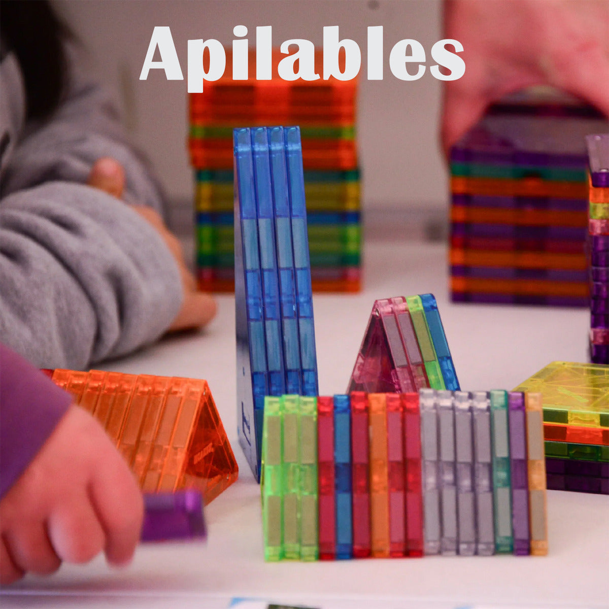 Bloques Magnéticos Juego De Construccion 3D No Toxico 112pzs