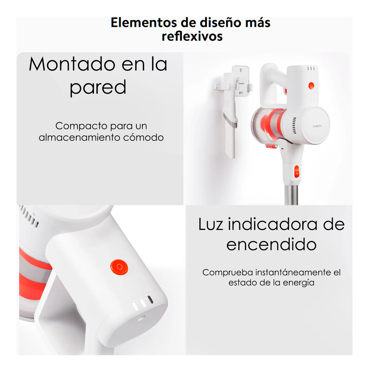 Xiaomi Aspiradora Inalámbrica Vacuum Cleaner G20 Lite 18mpa Blanco