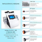 Maquina Cavitacion 6 En 1 Radiofrecuencia + lipolaser + vacuum Ultrasonido