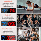 Reloj Cronometro Fitness Gimnasio Con Control 11 Modos