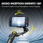 Gimbal Aspor Smart XE 3 Ejes Negro Para Celular Estabilizador Plegable