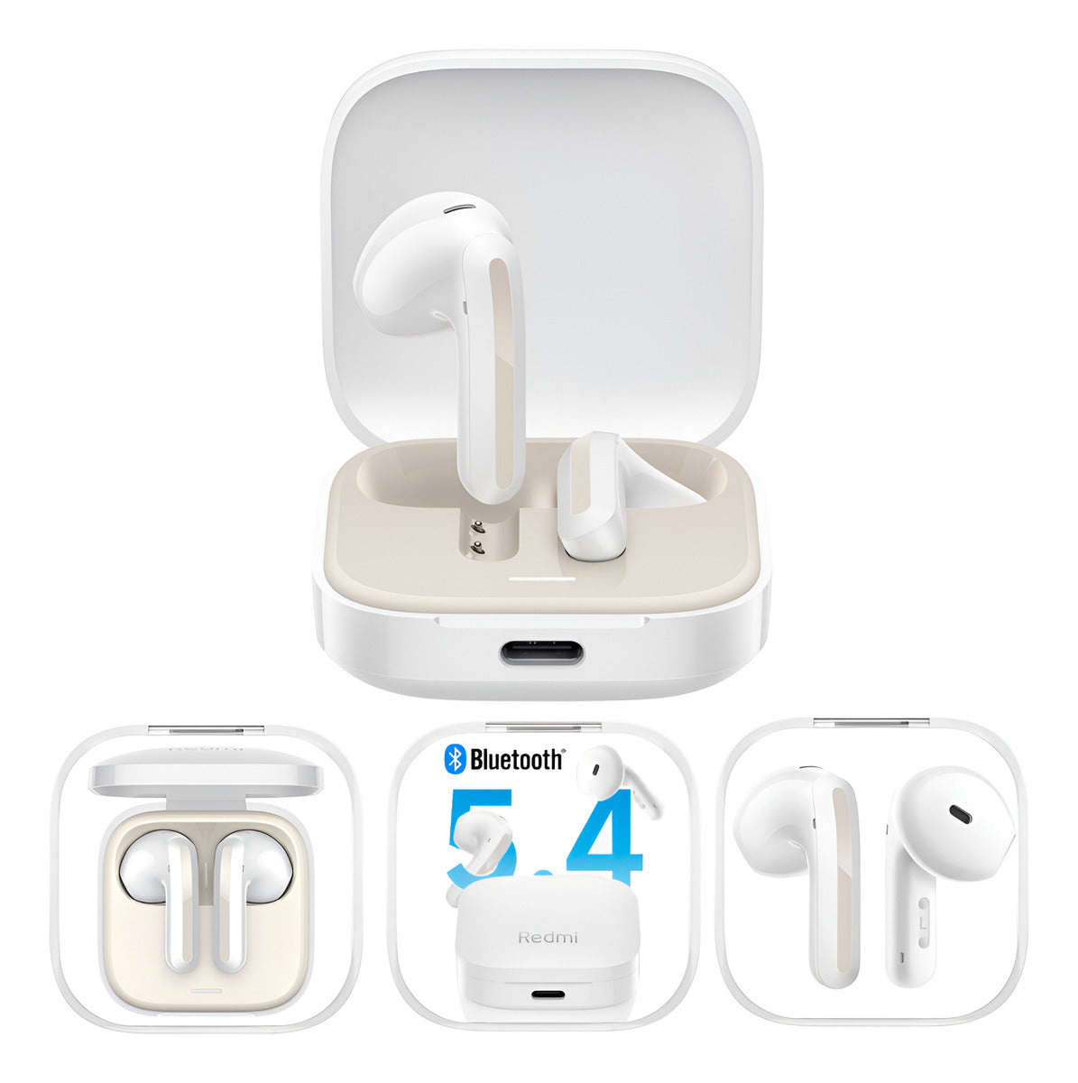 Xiaomi Audifonos Redmi Buds 6 Active Bluetooth Ipx4 Earbuds Blanco