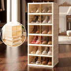 Zapatera Plegable  Organizador 6 Niveles 12 Espacios Beiti
