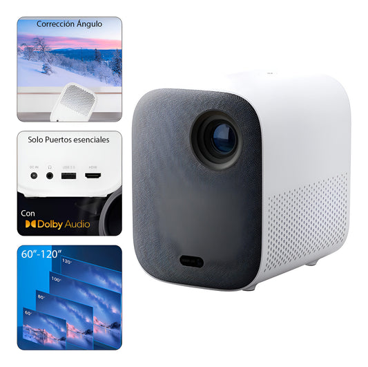 Proyector Xiaomi Mi Smart Projector 2 Eu Hdmi 4k Blanco