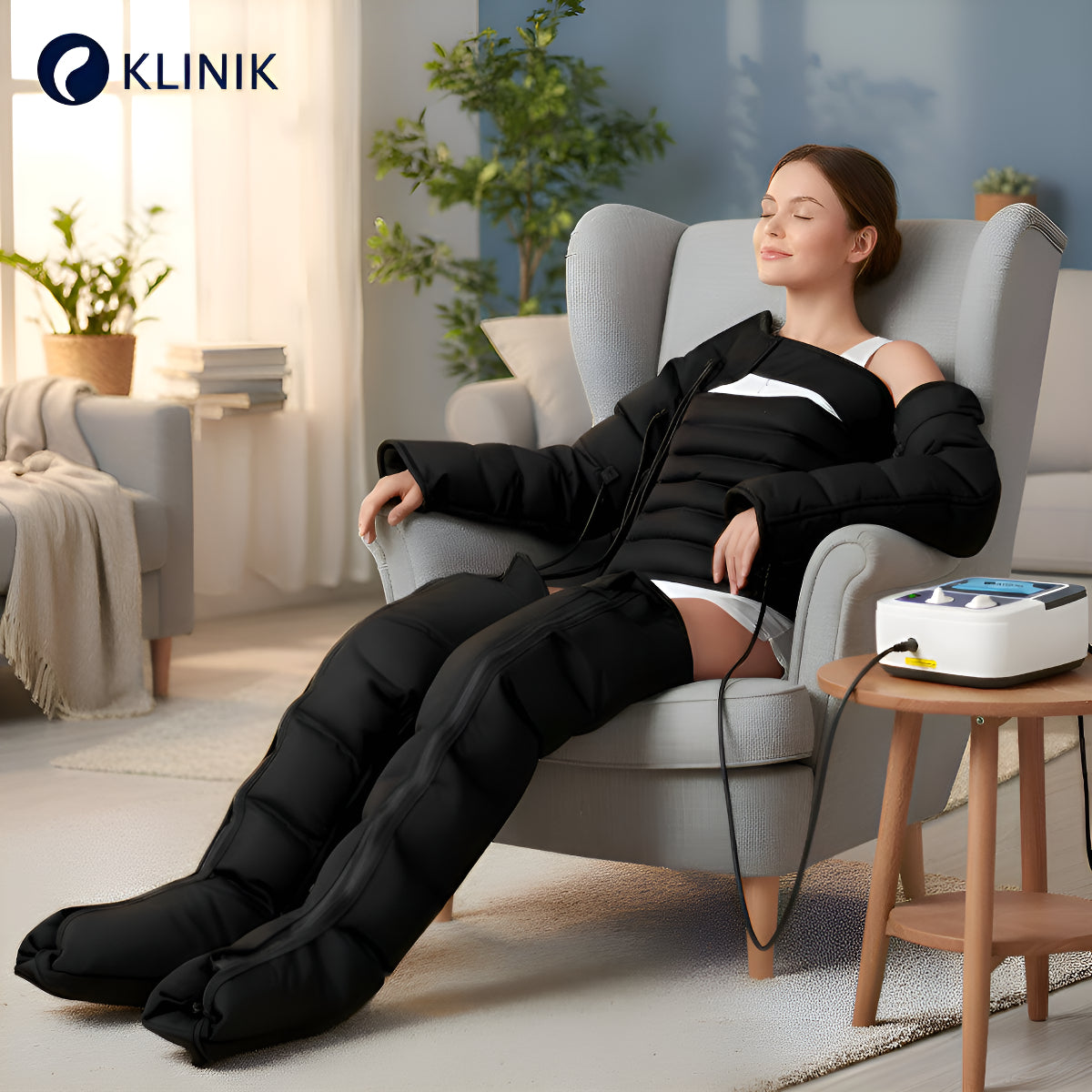 Masajeador De Cuerpo Completo Electrico 6 Camaras Masajes