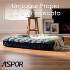 Cama Premium Para Perro Lavable Antideslizante 108cm Colchoneta