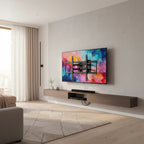Soporte Tv De Pared 65 A 100 Pulgadas De 90kg 15 grados
