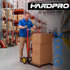 Apilador Hidraulico De Carga 200kg Elevacion 95cm Montacarga Yegua Hardpro
